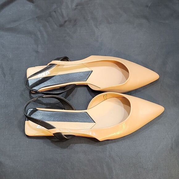 BRAND NEW ZARA SLINGBACK POINTED TOE MULE SANDAL - Picture 10 of 16